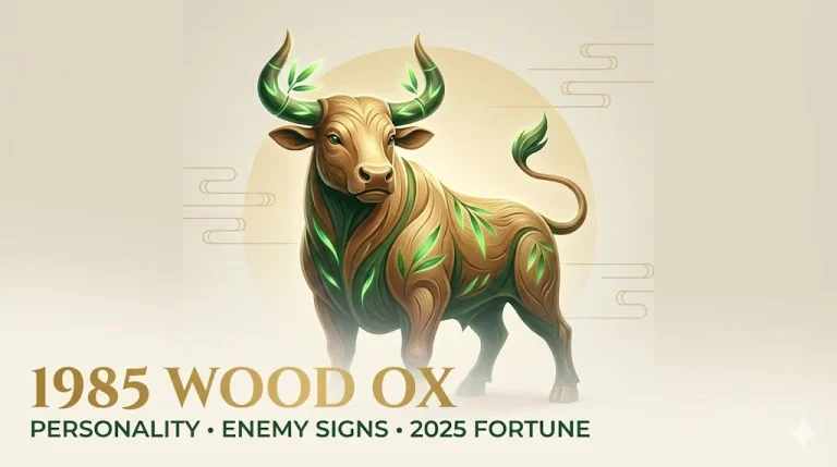1985 Wood Ox in the Chinese Zodiac